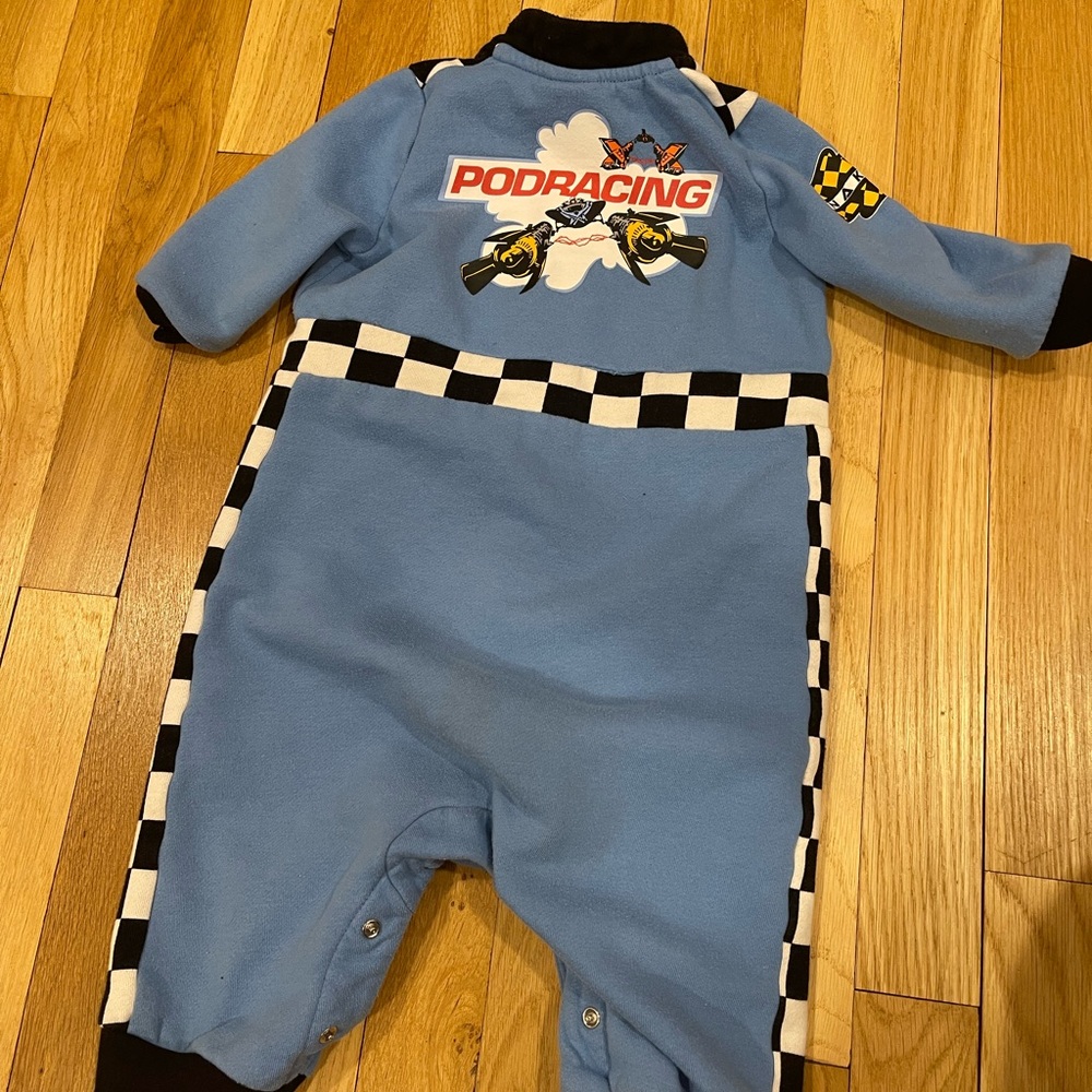 Box lunch Star Wars Podracing Onesie/Romper 18M